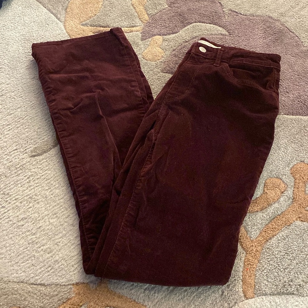 Levi’s 725 high rise bootcut corduroy pants